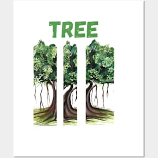 tree Posters and Art